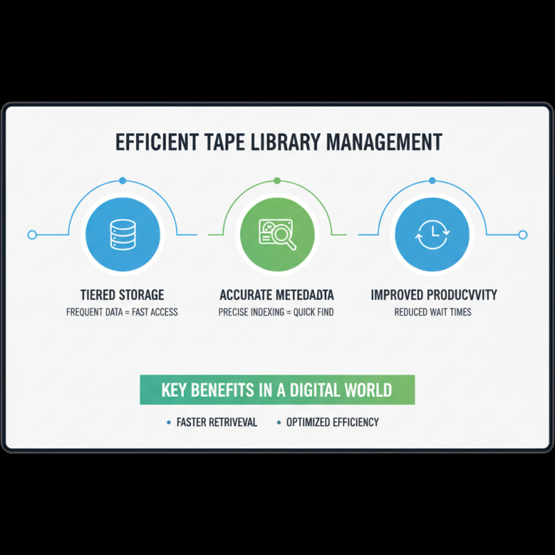 2026 How to Optimize Tape Library Management for Efficient Data Storage?