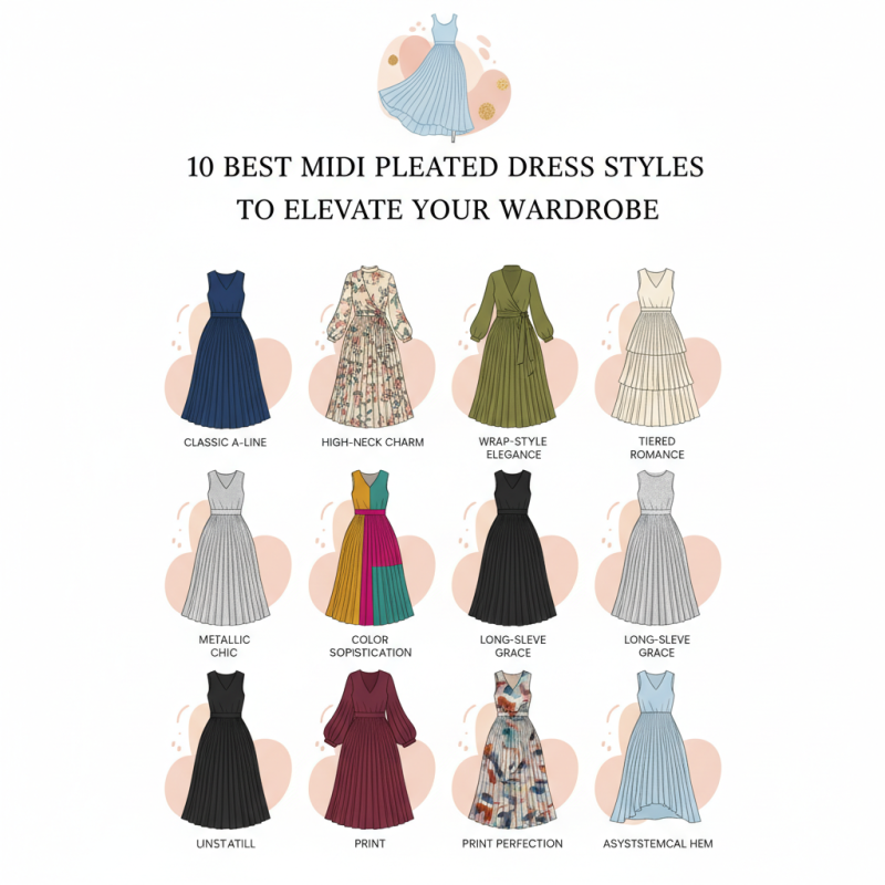 10 Best Midi Pleated Dress Styles to Elevate Your Wardrobe?