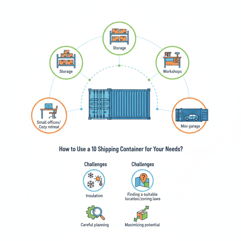 How to Use a 10 Foot Shipping Container for Your Needs?