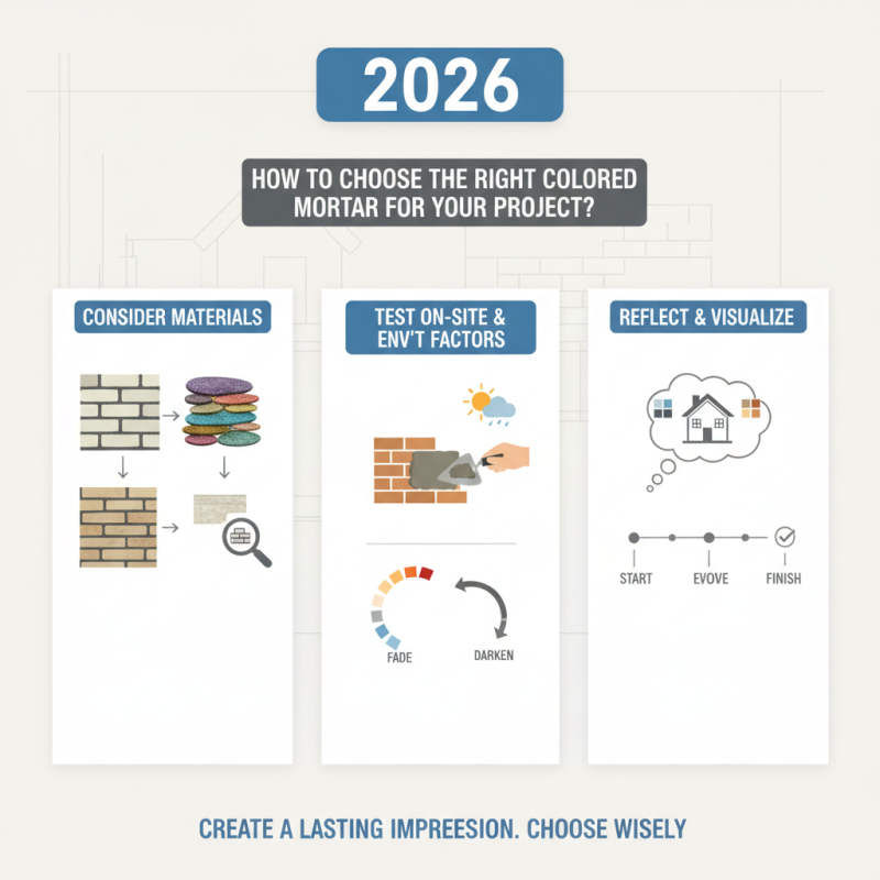 2026 How to Choose the Right Colored Mortar for Your Project?
