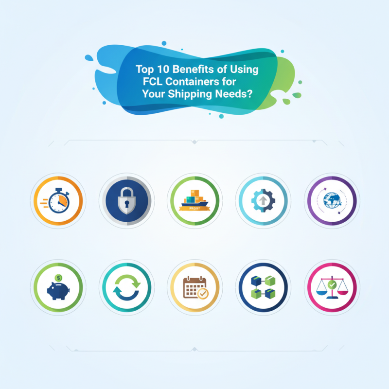 Top 10 Benefits of Using FCL Containers for Your Shipping Needs?