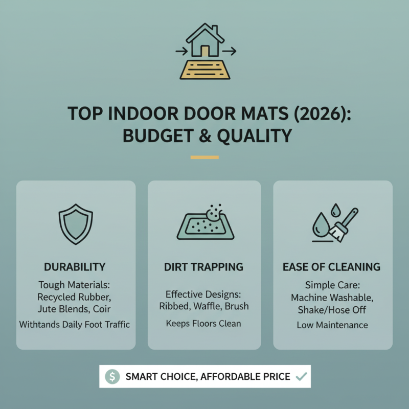 Best Cheap Indoor Door Mats for 2026 Which One Should You Buy?
