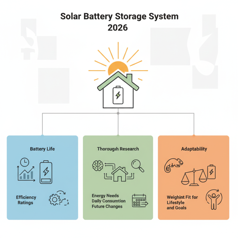How to Choose the Best Solar Battery Storage System in 2026?
