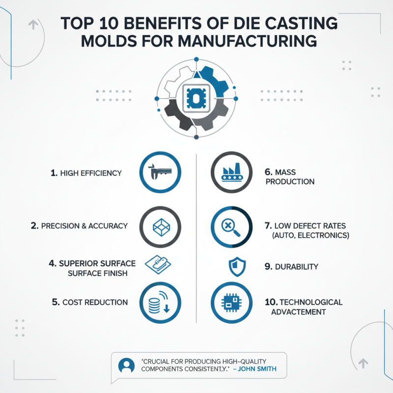 Top 10 Benefits of Die Casting Molds for Manufacturing?