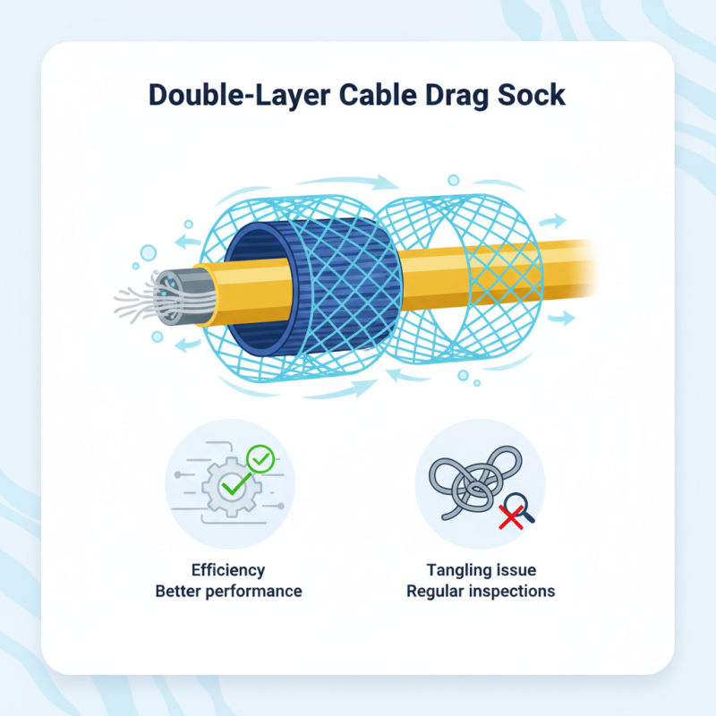What is a Double Layer Cable Drag Sock and How Does It Work?