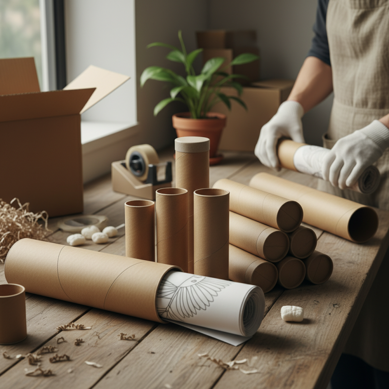 How to Choose the Right Cardboard Mailing Tubes for Shipping?