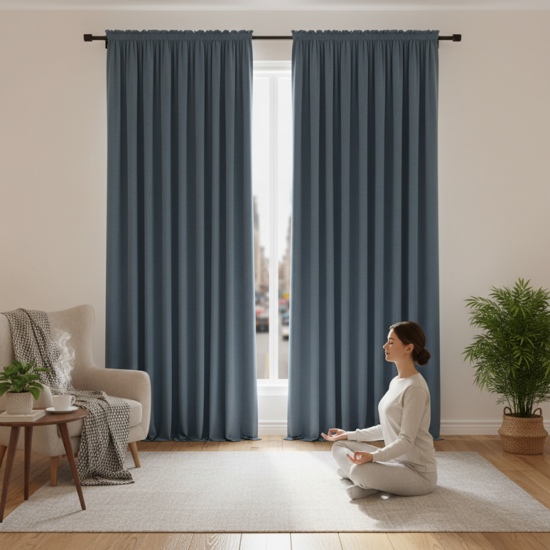 Why Sound Proof Curtains Are Essential for a Peaceful Living Space?