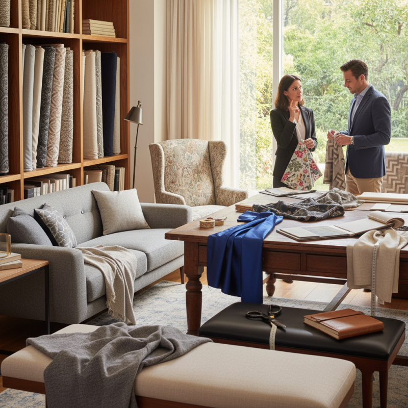 How to Choose the Right Upholstery Fabric for Your Furniture?