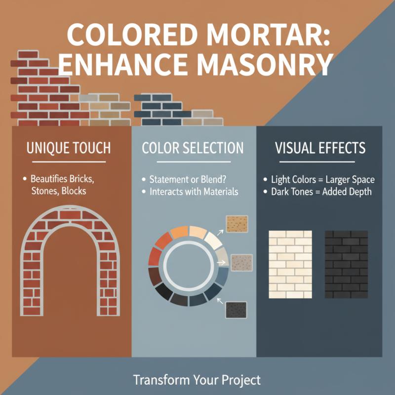 2026 How to Choose the Right Colored Mortar for Your Project?