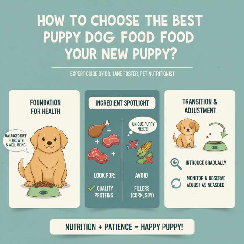 How to Choose the Best Puppy Dog Food for Your New Puppy?