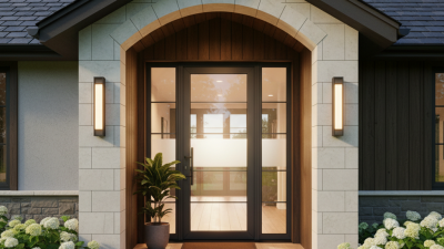 Why Choose Front Doors with Glass for Your Home Design?