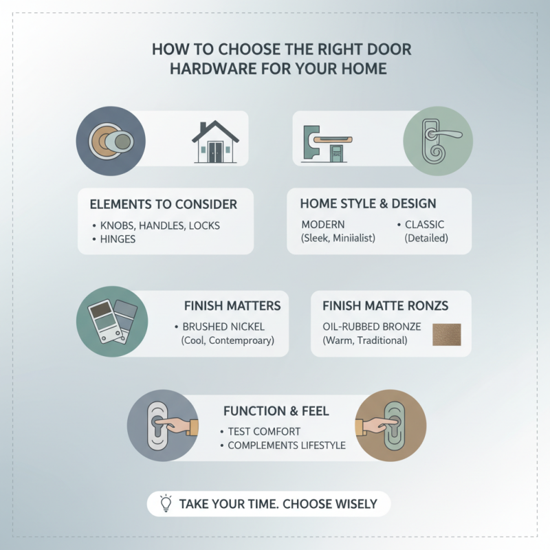 How to Choose the Right Door Hardware for Your Home?
