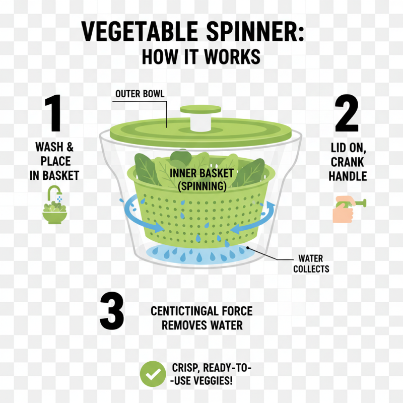 What is a Vegetable Dryer Spinner and How Does It Work?