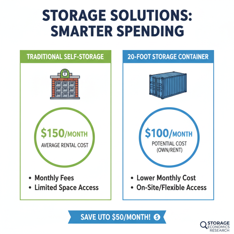 2026 How to Utilize a 20 Foot Storage Container Effectively?