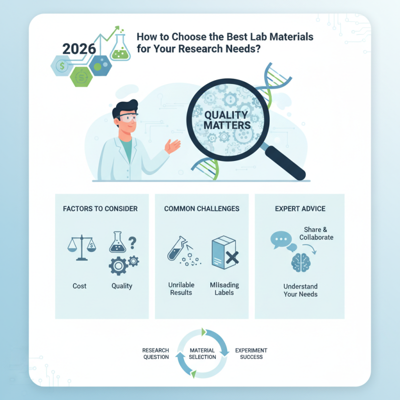 2026 How to Choose the Best Lab Materials for Your Research Needs?