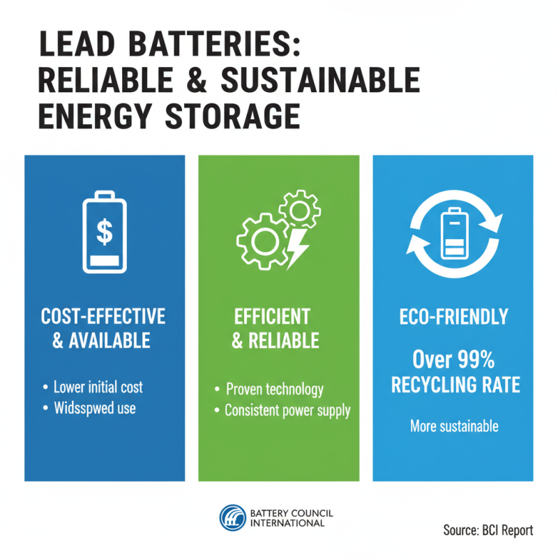 Why Are Lead Batteries Essential for Modern Energy Solutions?