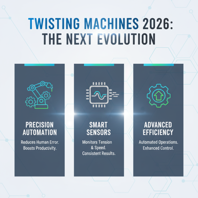 2026 Top Twisting Machine Models and Their Key Features?