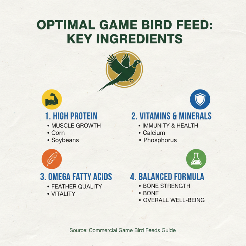 Top 10 Game Bird Feed Options for Optimal Nutrition and Growth