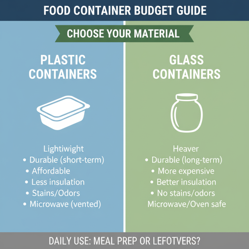 How to Choose the Best Food Container Set for Your Needs?