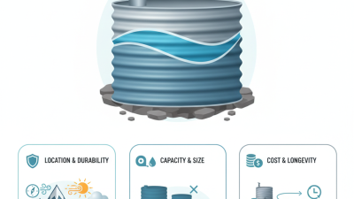 How to Choose the Right Corrugated Steel Water Tank for Your Needs?