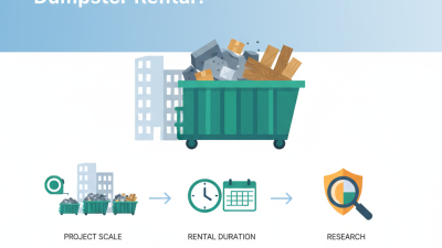 How to Choose the Right Construction Site Dumpster Rental?