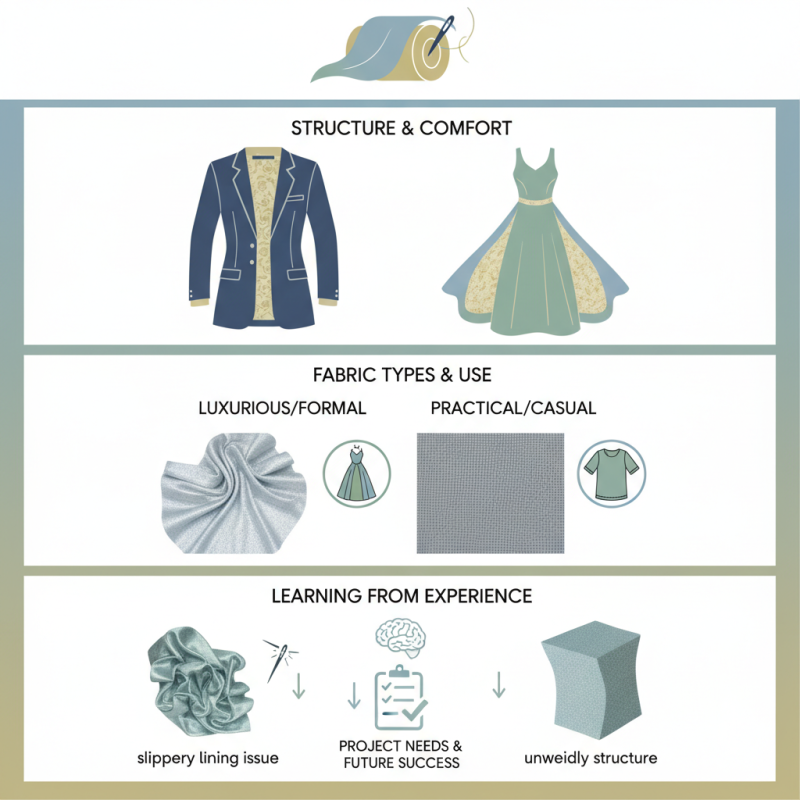 How to Choose the Right Lining Fabric for Your Sewing Projects?