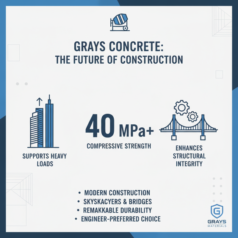 Why Grays Concrete Is Essential for Modern Construction Projects?