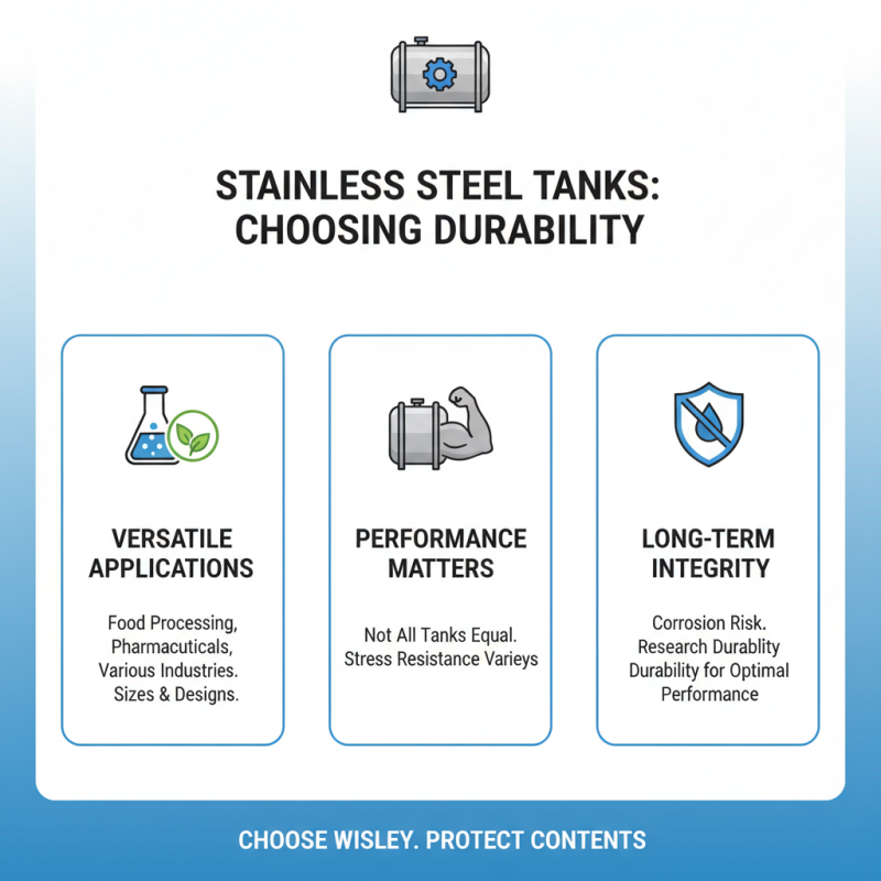 2026 Best Stainless Tank Options for Every Need?