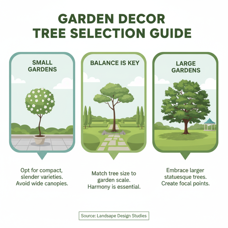 How to Choose the Perfect Garden Decor Tree for Your Outdoor Space?