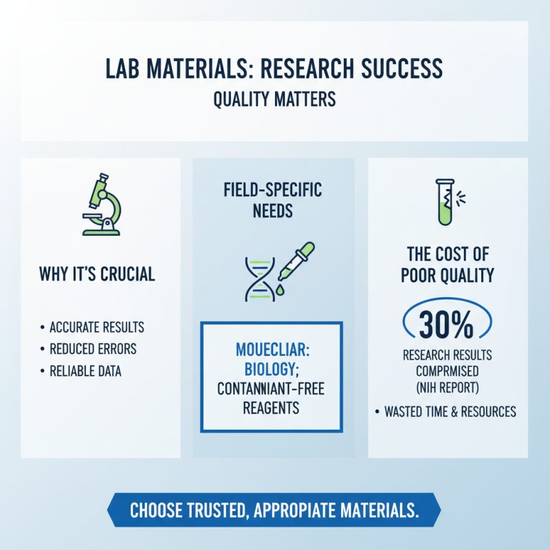 2026 How to Choose the Best Lab Materials for Your Research Needs?