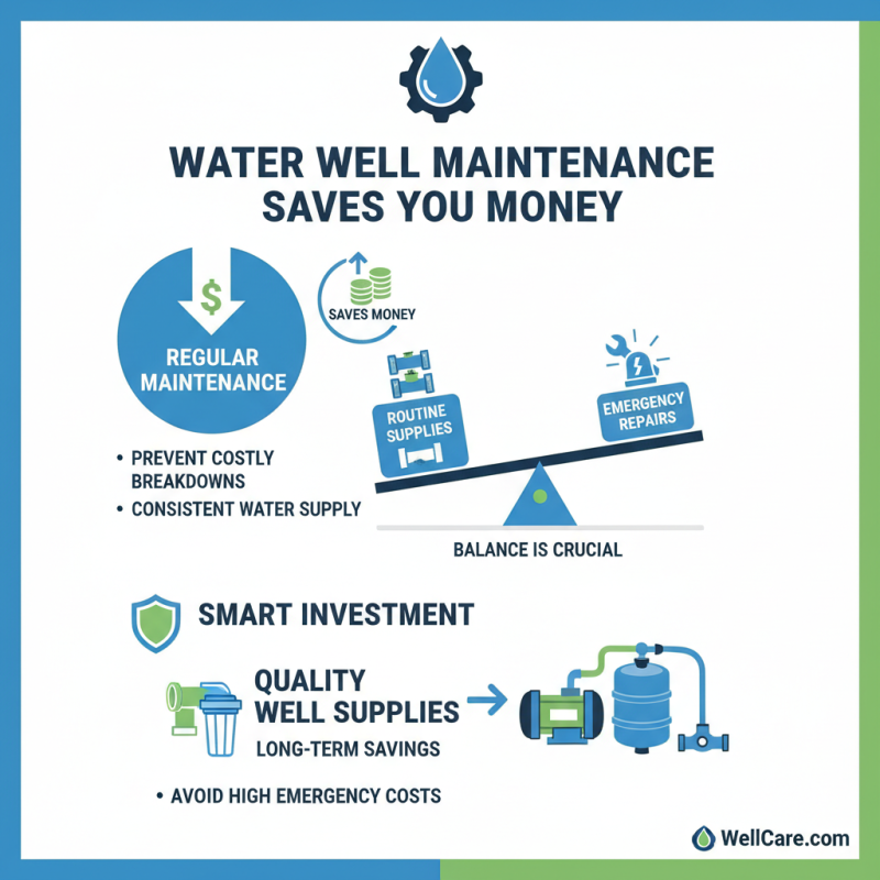 How to Choose Well Supplies for Your Water Well Maintenance?
