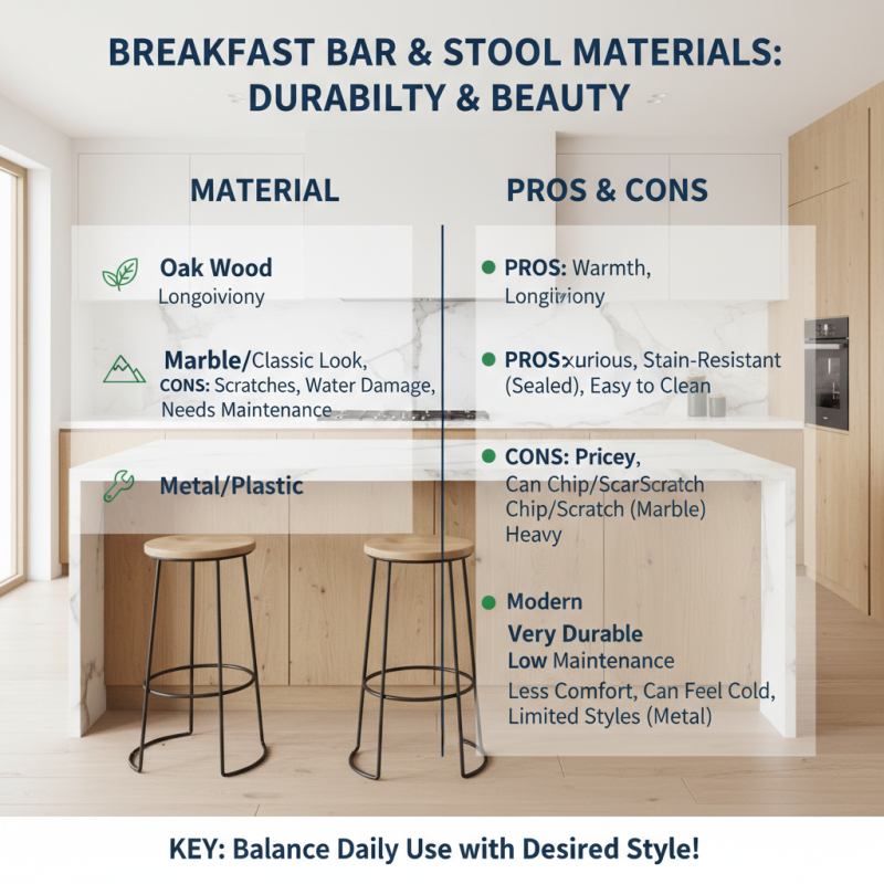 How to Choose the Perfect Breakfast Bar And Stools for Your Home?