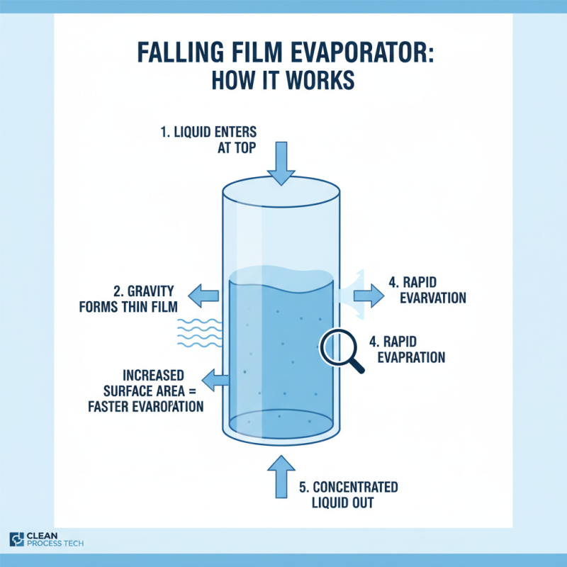 How to Understand the Working Principle of Falling Film Evaporator?