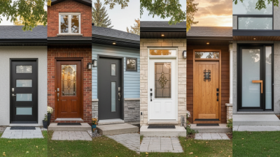 10 Best Exterior Doors in Edmonton to Enhance Your Home's Curb Appeal?