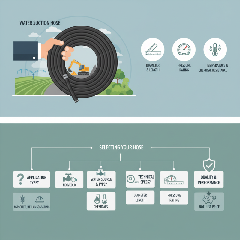 How to Choose the Best Water Suction Rubber Hose for Your Needs?