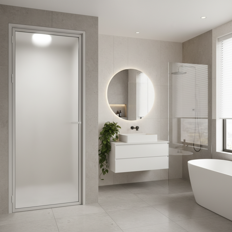 Top Benefits of Aluminium Bathroom Doors for Modern Homes?