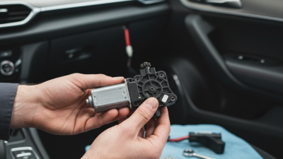 How to Choose the Right Window Motor Parts for Your Vehicle?