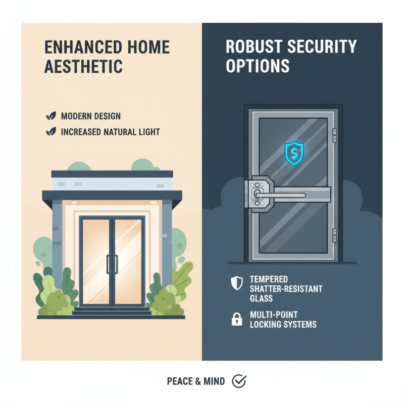 Why Choose Front Doors with Glass for Your Home Design?