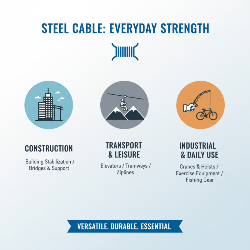 Top Uses of Steel Cable in Everyday Applications How Does It Work?