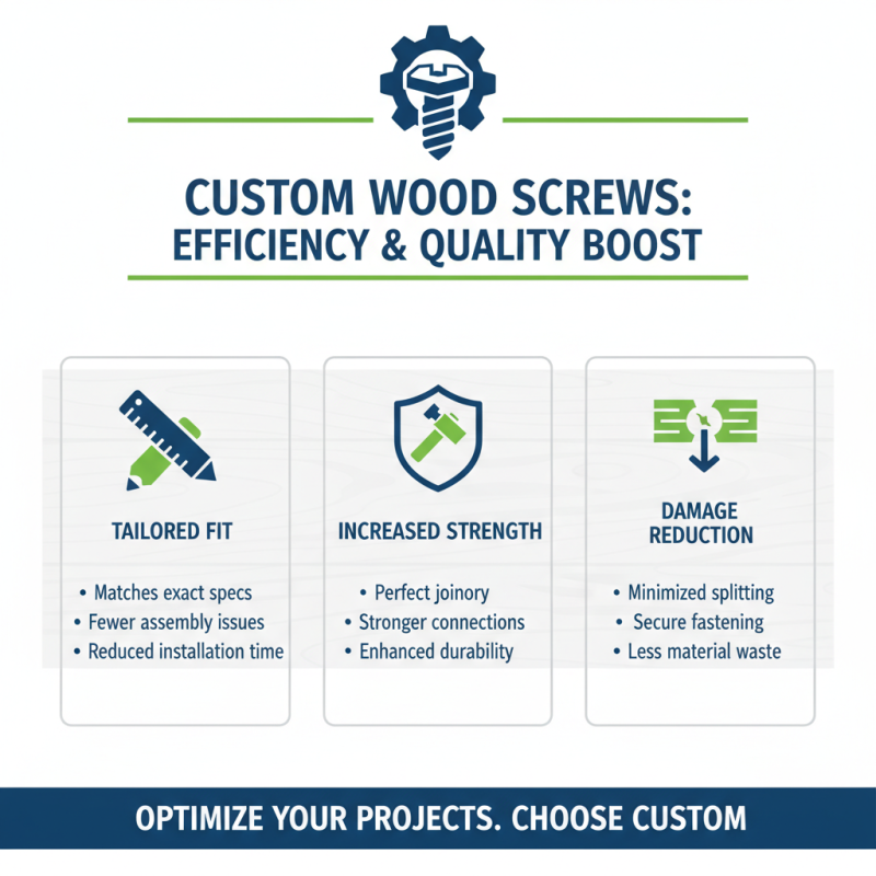 Why Choose Custom Wood Screws for Your Projects?