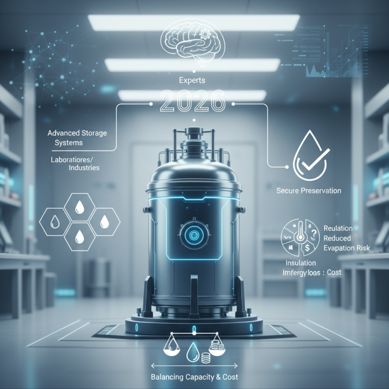 2026 Best Big Capacity Liquid Dewar for Efficient Storage and Preservation?