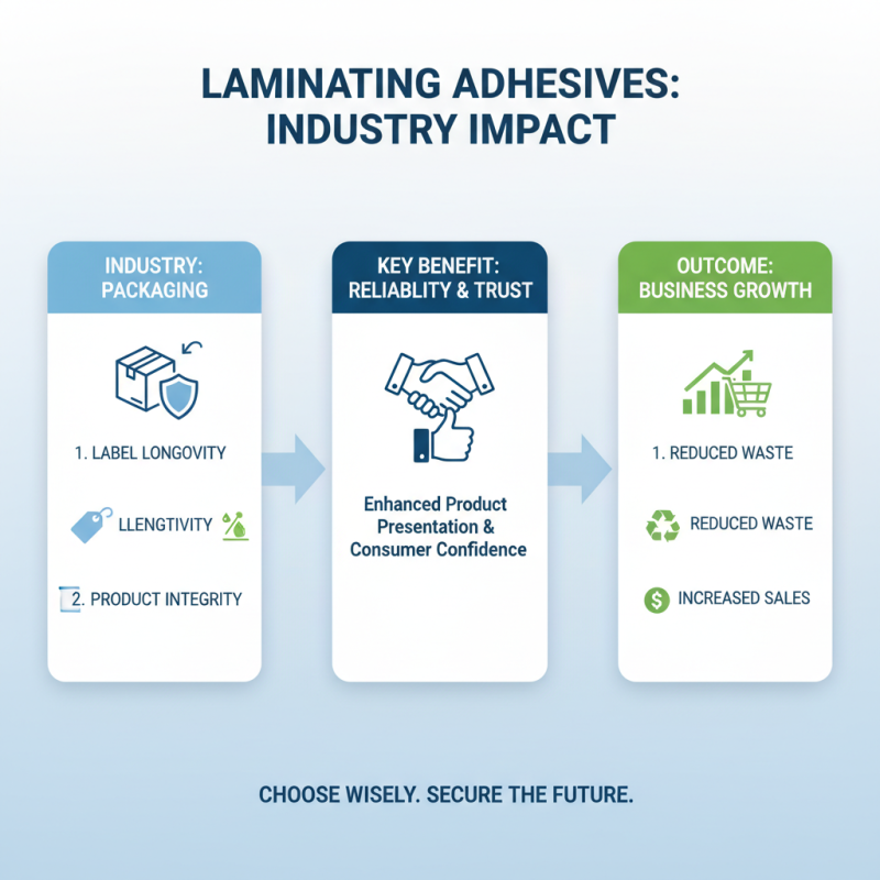 Why Choose the Right Laminating Adhesive for Your Projects?