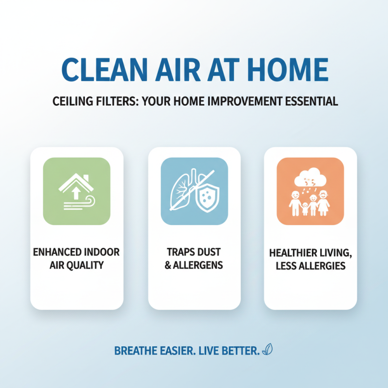 2026 Top Ceiling Filter Trends and Innovations for Home Improvement?
