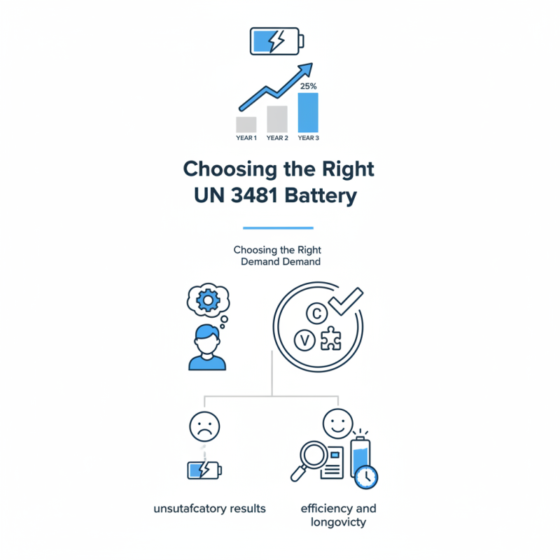 How to Choose the Right UN 3481 Battery for Your Needs?