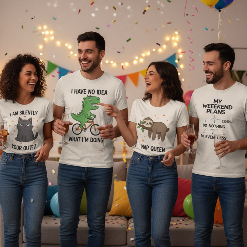 How to Choose the Perfect Funny T Shirts for Any Occasion?