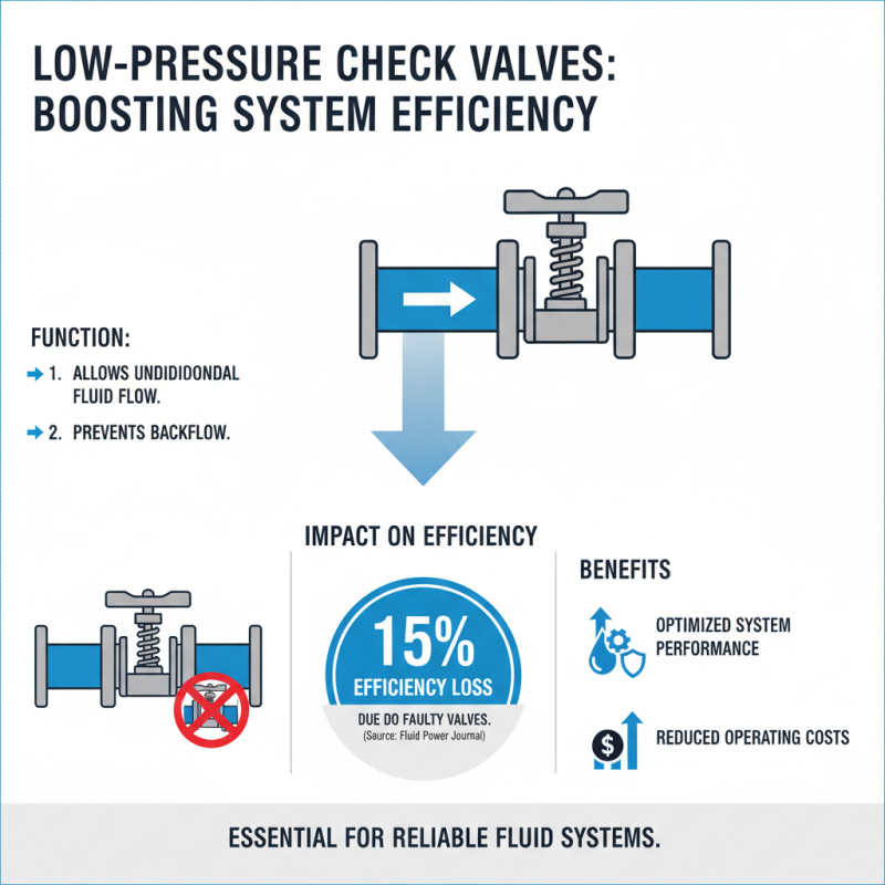 Low Pressure Check Valve Tips for Optimal Performance?