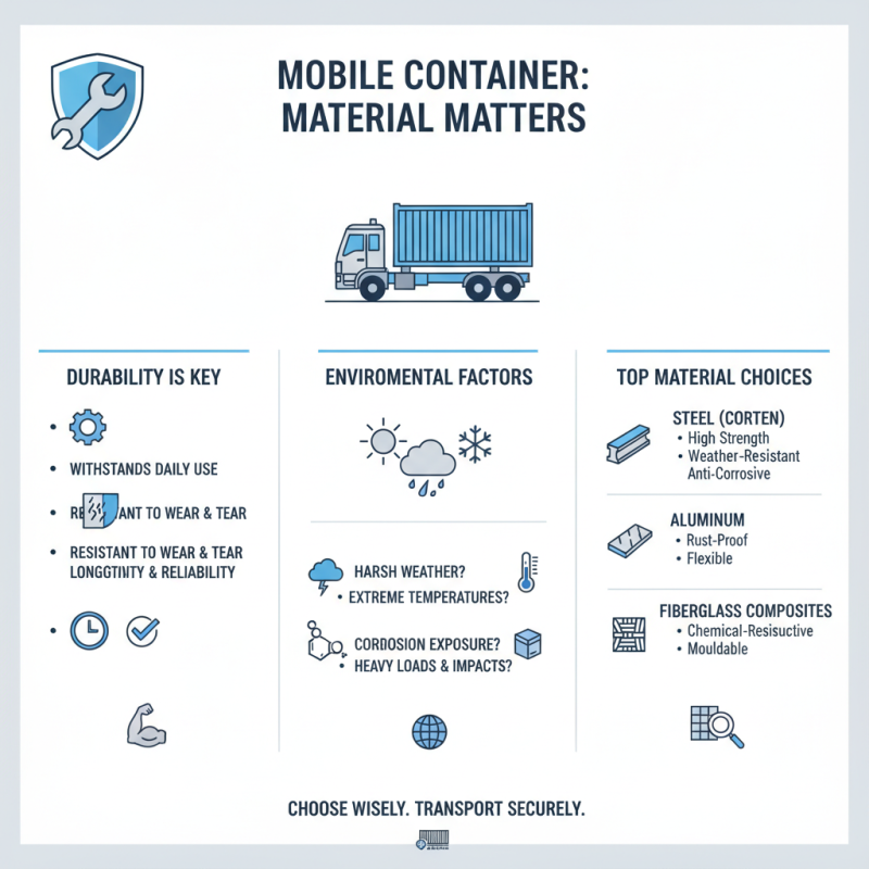 10 Essential Tips for Choosing the Right Mobile Container for Your Needs?