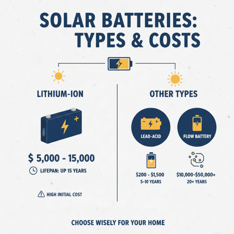 What is the Average Cost of a Solar Battery?
