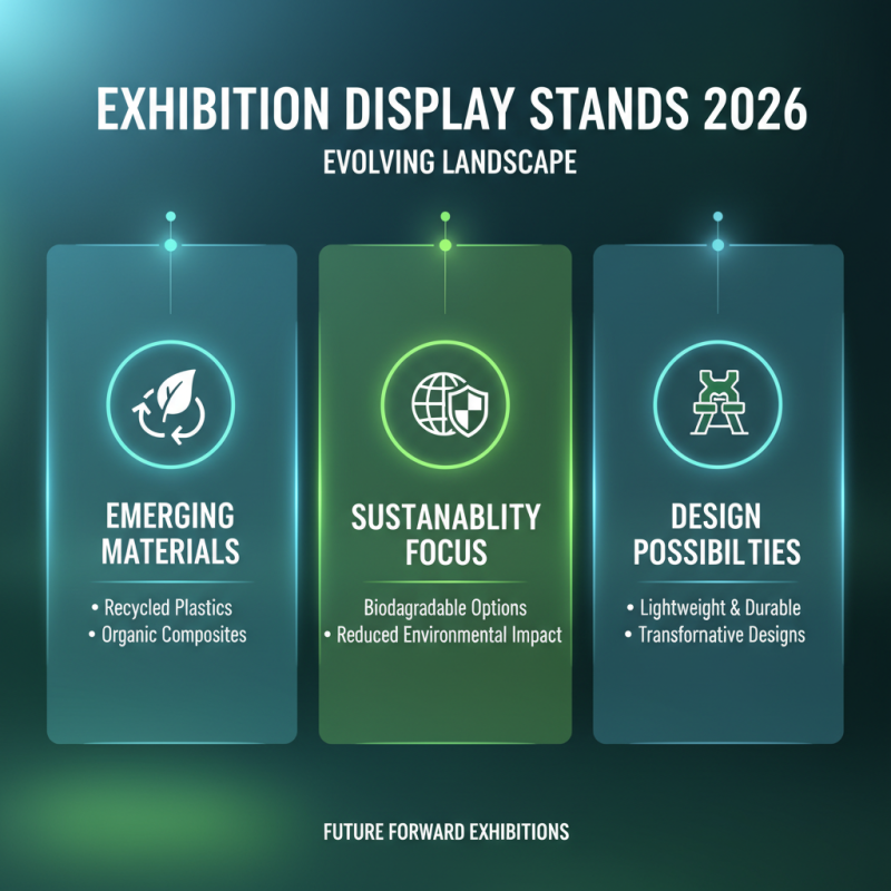 Top Exhibition Display Stands Trends for 2026 What to Know