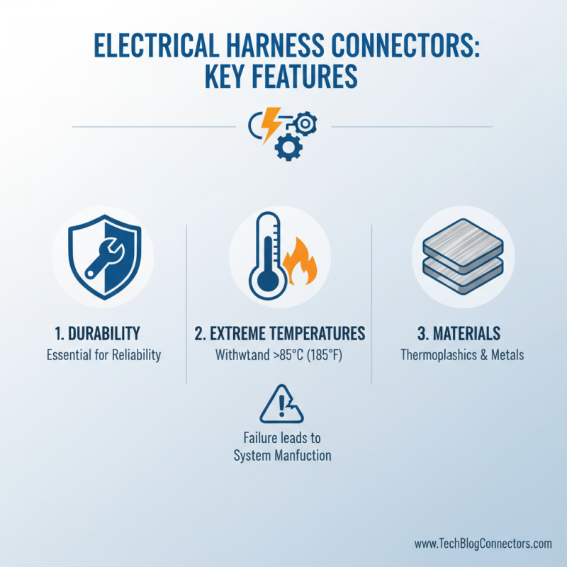 2026 Top Electrical Harness Connectors to Consider?